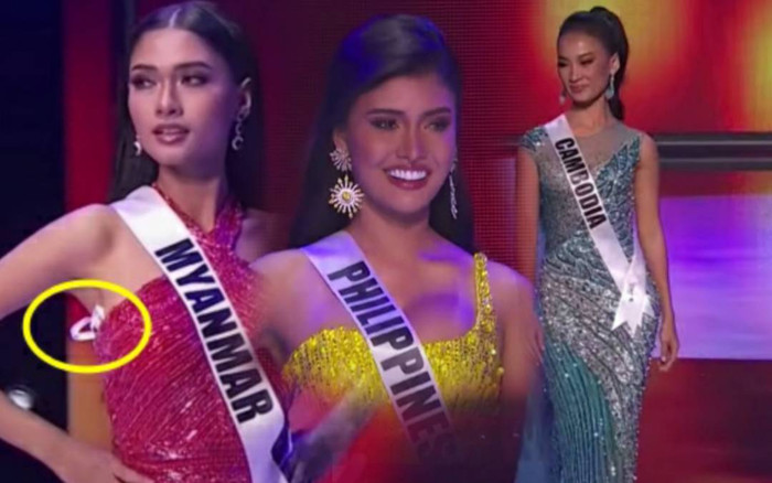 Miss Myanmar lộ 'phụ tùng', người đẹp Cambodia cố tình câu giờ đêm bán kết Miss Universe 2020 Ảnh 2