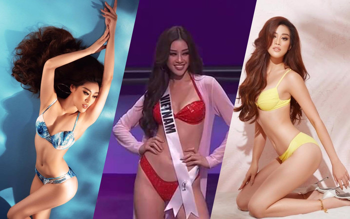 Cứ mỗi lần diện bikini, Khánh Vân lại thôi miên người nhìn vì body quá mướt Ảnh 2