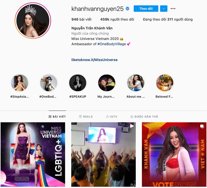 Khánh Vân toả sáng trên Instagram, hút hơn 100.000 followers chỉ trong vài ngày chinh chiến Miss Universe Ảnh 4