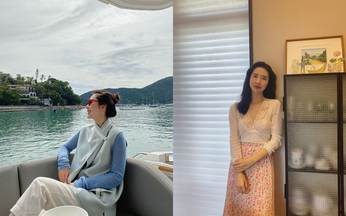 Sau tin đồn ly hôn, Hoa Hoa tập trung cho con cái, thỉnh thoảng đi du lịch