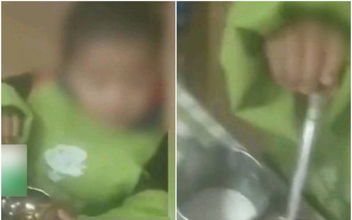 Phụ huynh quên đóng tiền ăn, cô giáo mầm non bắt trẻ cầm bát trống không quay clip Ảnh 2