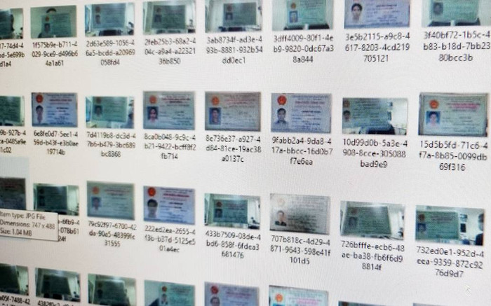 Hàng nghìn chứng minh nhân dân của người Việt Nam bị rao bán công khai trên mạng Ảnh 2
