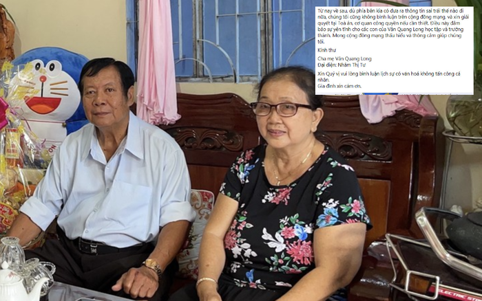 Hậu ồn ào, gia đình Vân Quang Long đanh thép tuyên bố sẽ giải quyết tại tòa án nếu thông tin sai sự thật Ảnh 2