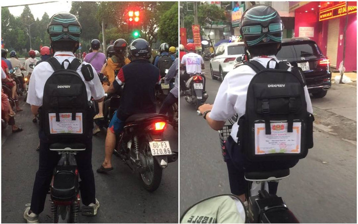 Đạt giấy khen mà trường không tổ chức lễ tổng kết, nam sinh có màn 'phô trương' khiến dân tình cười ngất Ảnh 2