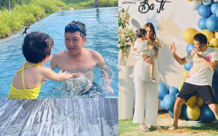 Trường Giang đưa con gái đi trốn dịch, cưng chiều thế này bảo sao Nhã Phương không than 'bị cho ra rìa' Ảnh 2