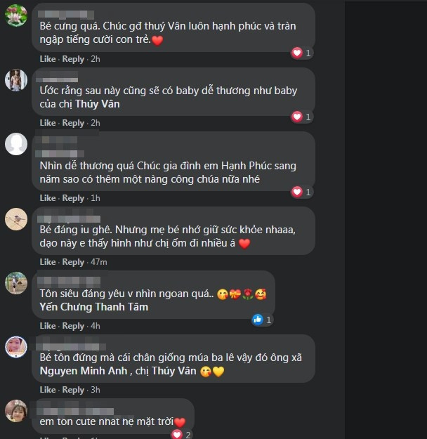 Á hậu Thúy Vân up hình cậu con trai bụ bẫm, cư dân mạng hối thúc mau sinh thêm bé thứ hai Ảnh 5