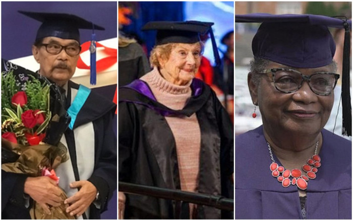 Những cụ ông, cụ bà tốt nghiệp ĐH khiến giới trẻ nể phục: 'Không bao giờ là quá già để thực hiện ước mơ' Ảnh 2