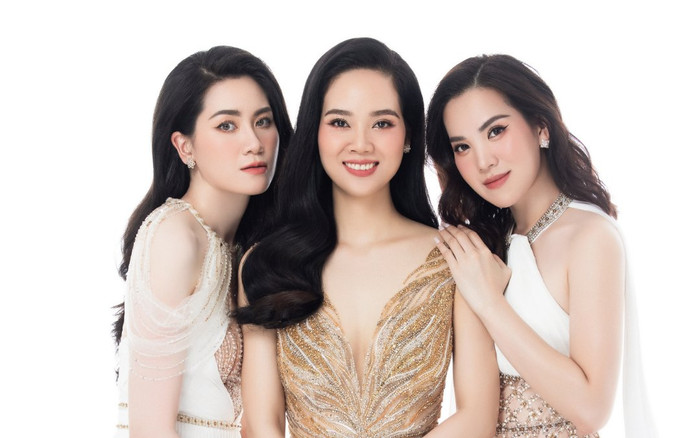 Vẻ đẹp bất chấp thời gian của top 3 Hoa hậu Việt Nam 2002 - hội ngộ nhan sắc cùng trong 1 bức ảnh Ảnh 2