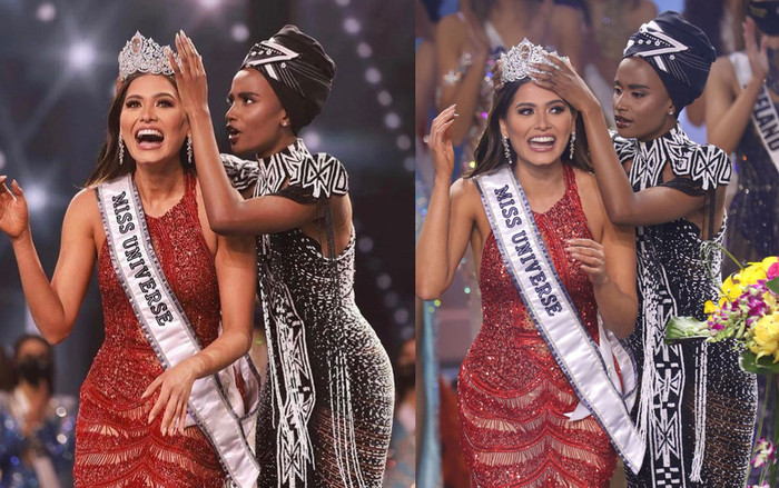 Hoa hậu Olivia phân trần về biểu cảm 'khó ở' khi Andrea Meza chiến thắng Miss Universe 2020 Ảnh 2
