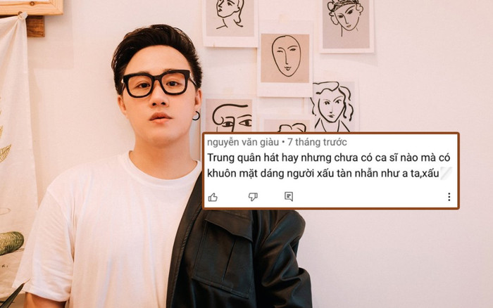 Đọc bình luận chê bai ngoại hình, Trung Quân phản ứng: 'Tui cười xỉu' Ảnh 2