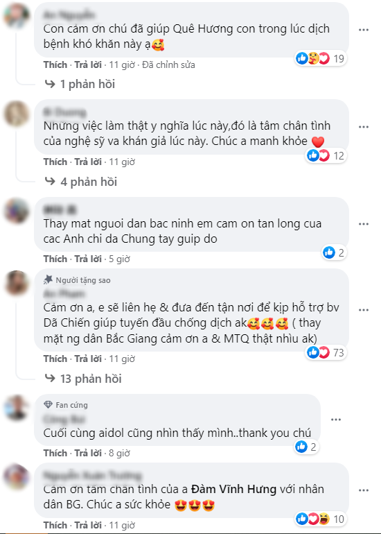 Đàm Vĩnh Hưng chuyển tiền từ thiện sang hỗ trợ chống dịch, được dân mạng khen ngợi hết lời Ảnh 5