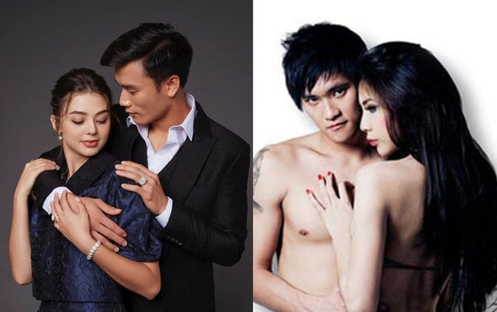 Thủ môn Bùi Tiến Dũng ôm trọn vòng 1 bạn gái: 'Phiên bản lỗi' của Công Vinh và Thủy Tiên? Ảnh 2