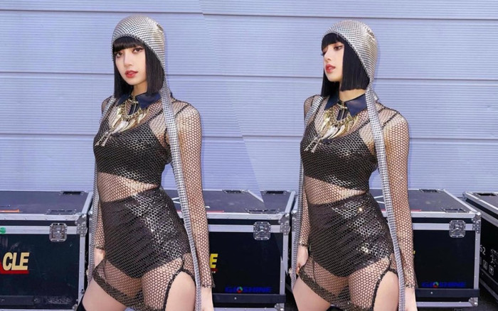 Lisa Black Pink diện áo xuyên thấu soi rọi body nóng bỏng, viral khắp mạng xã hội Ảnh 2