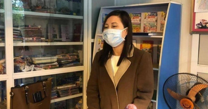 Cô Nguyễn Thị Tuất đã làm đơn gửi phòng