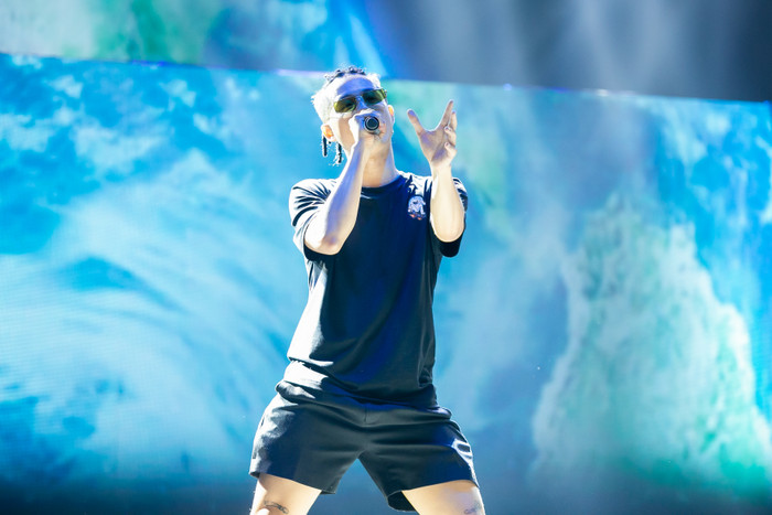 Thanh Duy trong buổi luyện tập chương trình The Heroes 2021 - Thần tượng đối thần tượng.