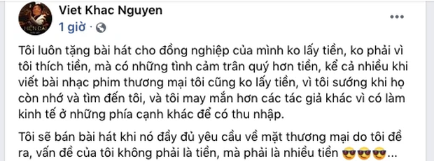 Giữa xôn xao Nathan Lee vung tiền mua loạt hit, Khắc Việt: 'Tôi bán bài khi đủ yêu cầu thương mại' Ảnh 4