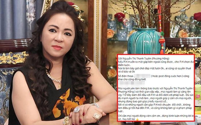 Huỳnh Ngọc Thiên Hương muốn 'hẹn hò' với bà Phương Hằng, hứa 'không làm điều gì tổn hại'? Ảnh 2