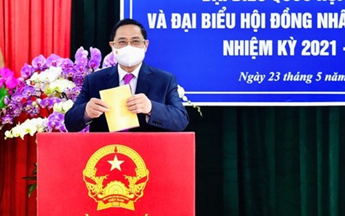 Lãnh đạo cấp cao bỏ phiếu bầu cử sớm Ảnh 2