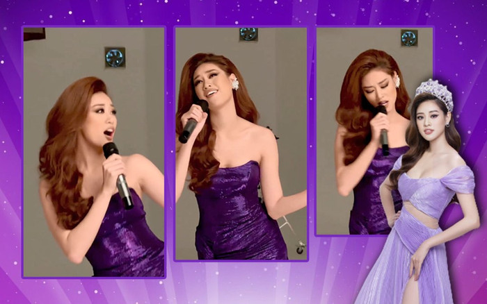 Hậu chinh chiến Miss Universe 2020, Khánh Vân chuẩn bị lấn sân sang ca hát, ca khúc debut quá quen? Ảnh 2