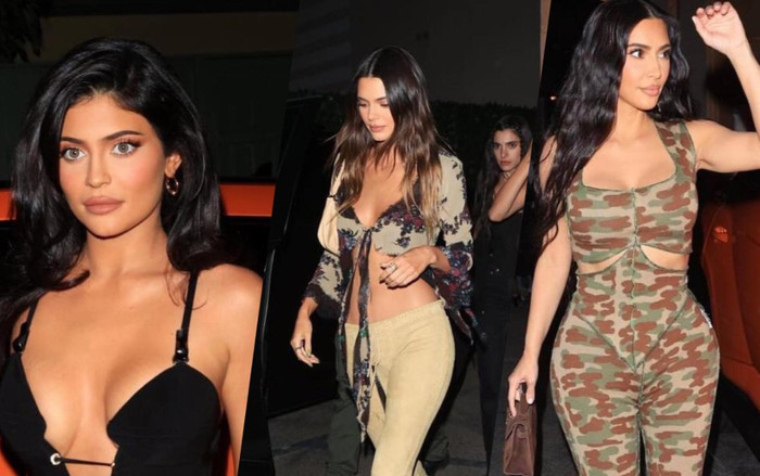 Chân dài Kendall Jenner cùng dàn chị em đua nhau mặc đồ hở hang đi trẩy hội Ảnh 2
