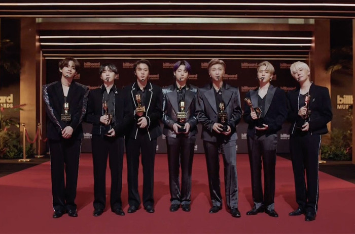 BTS bội thu giải thưởng tại MMA 2021