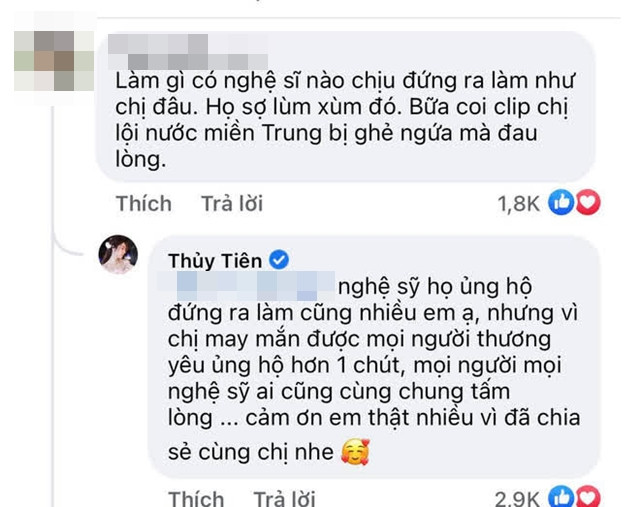 Thủy Tiên được khen nức nở khi đưa ra quan điểm giữa lùm xùm NS Hoài Linh bị nghi ăn chặn tiền từ thiện Ảnh 4