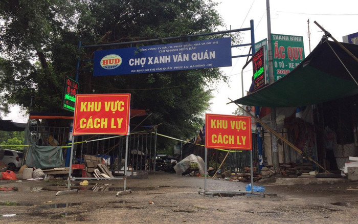 Hà Nội tạm phong toả chợ Xanh Văn Quán vì có ca nghi mắc COVID-19 Ảnh 2