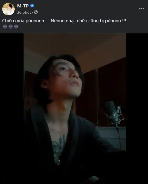 Bài đăng mới cúa Sơn Tùng.