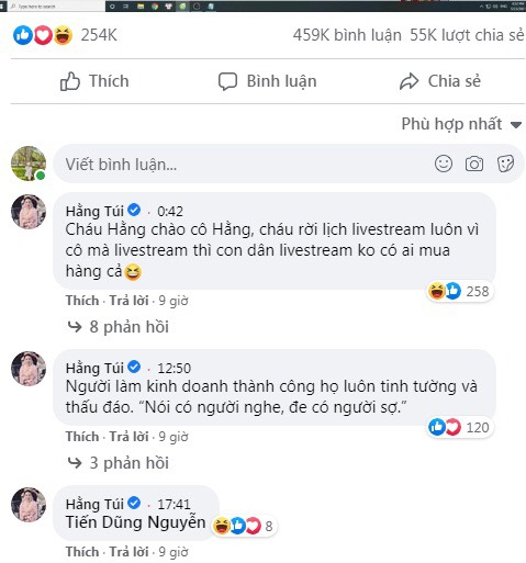 Hằng Túi than buôn bán ế ẩm vì dân mạng chỉ mải mê xem livestream của bà Phương Hằng Ảnh 3