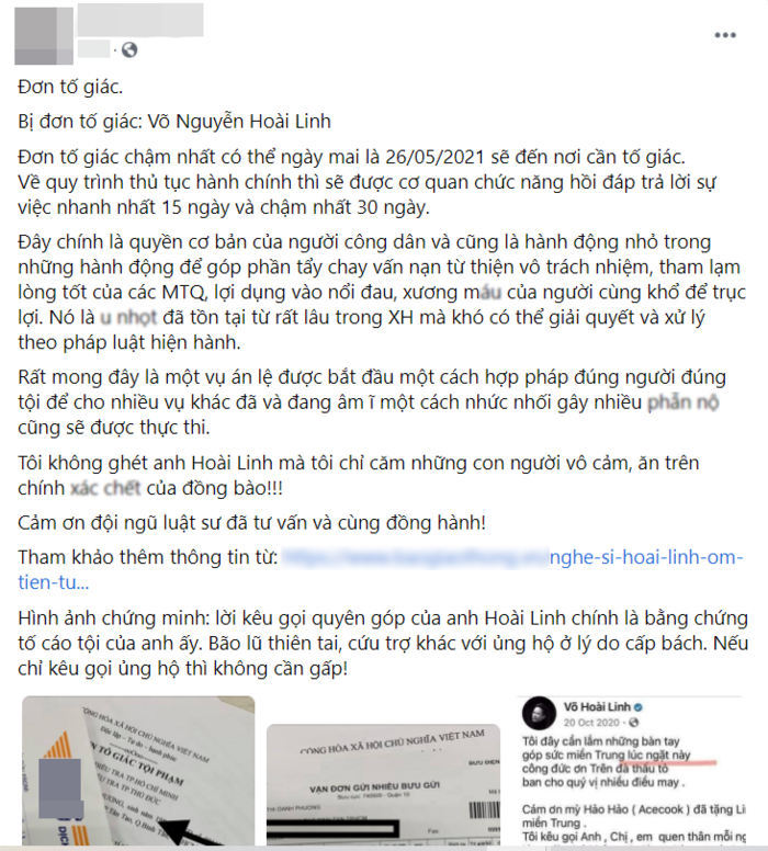 'Ỉm' hơn 14 tỷ đồng tiền từ thiện hơn 6 tháng qua, NS Hoài Linh có vi phạm pháp luật không? Ảnh 3