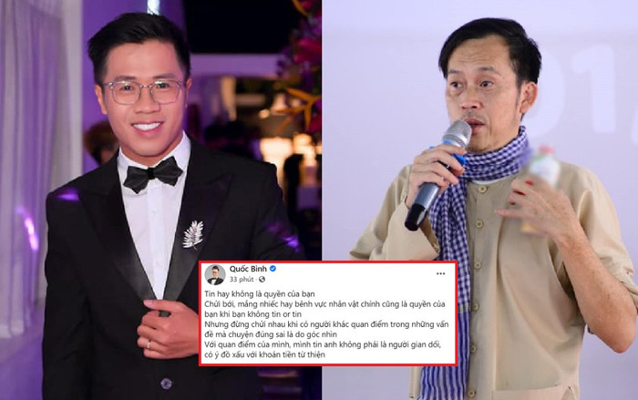 Sau ồn ào với Phương Hằng, MC Quốc Bình lên tiếng bảo vệ Hoài Linh: Tôi tin anh không phải người gian dối Ảnh 2