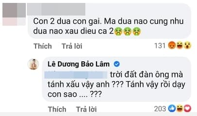 Lê Dương Bảo Lâm bức xúc đáp trả khi hai con gái bị chê xấu Ảnh 3