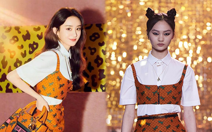 Không còn 'phèn' như năm nào, nay Triệu Lệ Dĩnh được khen khí chất lấn át cả người mẫu Ảnh 2