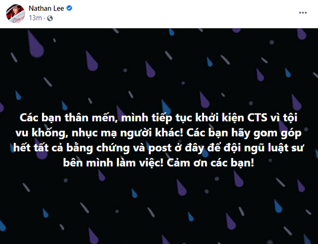 Nathan Lee tuyên bố khởi kiện Cao Thái Sơn, Nguyễn Văn Chung có phát ngôn gây chú ý Ảnh 1