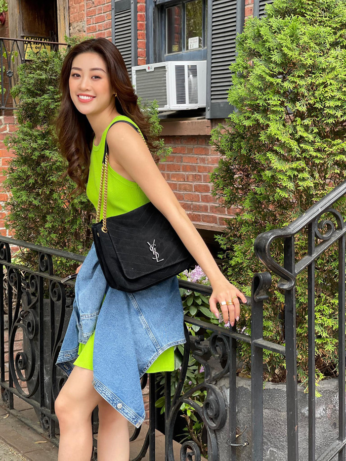 Hoa hậu Khánh Vân với streetstyle giản dị nhưng vẫn sáng bừng đường phố New York Ảnh 7