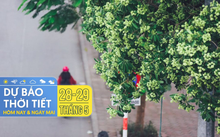 Dự báo thời tiết hôm nay và ngày mai 29/5: Hà Nội nắng nóng, TPHCM tiếp tục mưa dông Ảnh 2