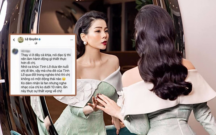 Đang yên đang lành bỗng bị tố vô ơn với 'cha đẻ' hit 'Tình lỡ', Lệ Quyên đáp trả đanh thép Ảnh 2