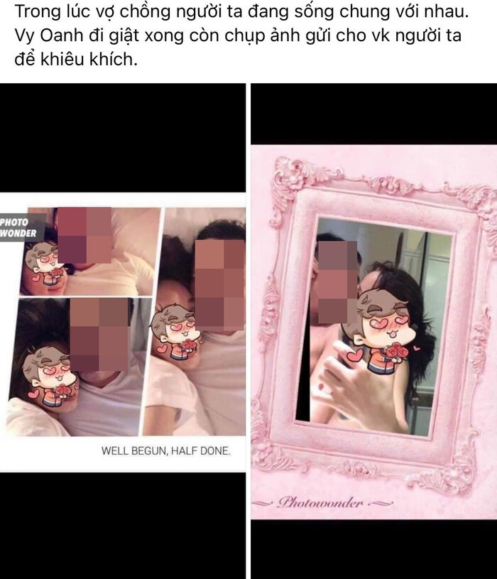 Vy Oanh được dân tình cho là nữ chính trong bức ảnh.