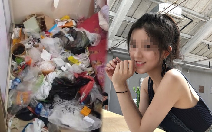 Gái xinh ở bẩn khiến chủ nhà sốc nặng, mở tủ quần áo ra kiểm tra còn choáng hơn Ảnh 2