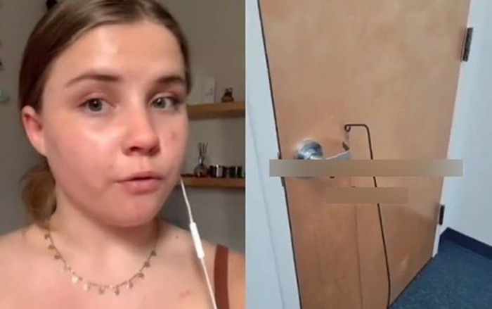 Thiếu nữ sợ tái mặt khi thấy 'thiết bị rùng rợn' lách qua khe cửa lúc đang tắm trong phòng khách sạn Ảnh 2