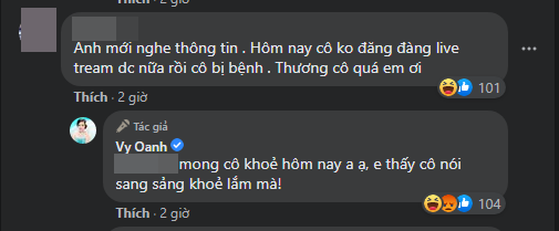 Vy Oanh mong bà Phương Hằng mau khỏe, 'đá xéo' vợ ông Dũng lò vôi 'lấy tiền đè người' Ảnh 3