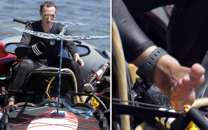 Lộ ảnh Mark Zuckerberg đi lướt sóng nhưng thứ ông chủ Facebook đeo mới được chú ý nhất Ảnh 2