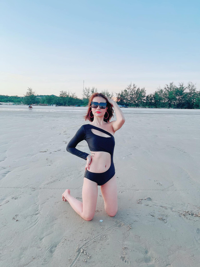 Trước đó không lâu, Vy Pumpe từng hào hứng khoe rằng cô đã về lại số cân nặng như thời còn son là 47kg.