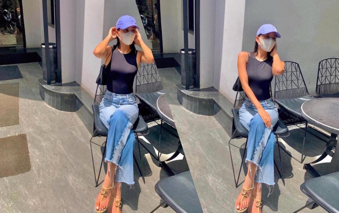 Hoa hậu Tiểu Vy diện áo bodysuit kín thế mà vẫn khoe khéo được vòng 1 gợi cảm Ảnh 2