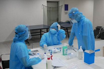 Ổ dịch Hội thánh truyền giáo Phục Hưng đã có tổng cộng 147 ca nhiễm COVID-19 ở 4 tỉnh thành. Ảnh: Anh Tú/Lao Động