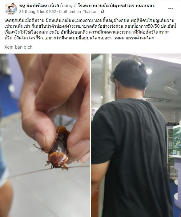 Bác sĩ Thuna chia sẻ câu chuyện tưởng như một trò đùa, nhưng hoàn toàn là sự thật.