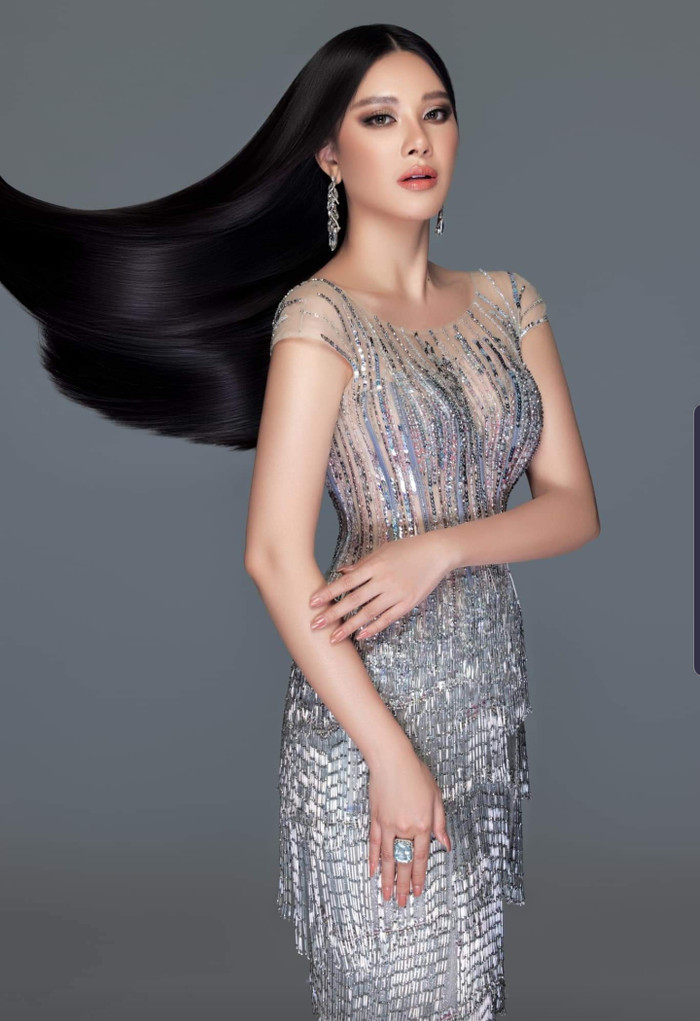 Kim Duyên úp mở đầm dạ hội tại Miss Universe 2021, fan thốt lên sao chơi khó vậy? Ảnh 7