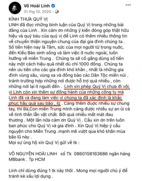 Dân mạng tìm ra bằng chứng 'minh oan' cho Hoài Linh trong vụ 'ngâm' 14 tỷ tiền từ thiện Ảnh 3