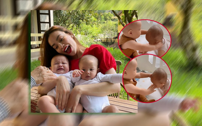 Cậu út Leon 'động thủ' với chị ba Lisa, Hồ Ngọc Hà mém ngăn không kịp Ảnh 2