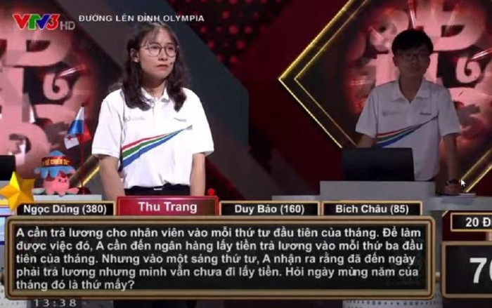 Câu hỏi Olympia về lương bổng cùng loạt dữ kiện rắc rối khiến các nhà leo núi 'toát mồ hôi' Ảnh 2